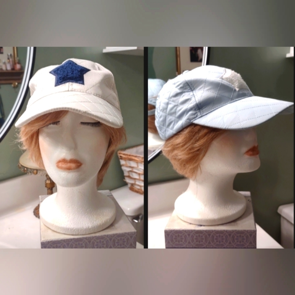 2 NWT baseball caps for $15